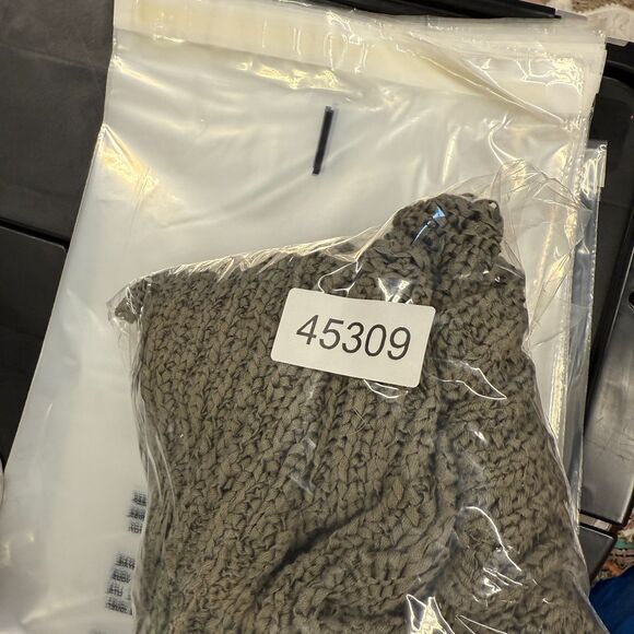 Fenn Wright Manson Cardigan Women S Small Gray Collared Open Front Sleeveless - Picture 6 of 6